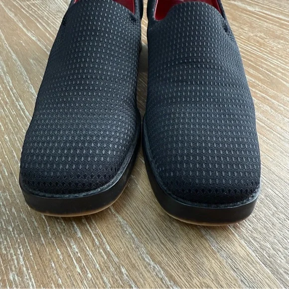 Donald J. Pliner Alice Black Dot Square Toe Chunky Block Heel Loafer Women's 8.5 - Picture 7 of 10